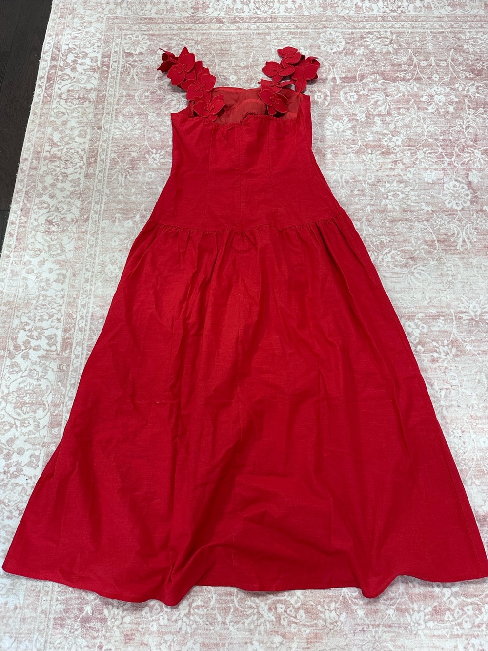 NWT 🌹 Commense Floral Strap Drop Waist Dress - Picture 7 of 14